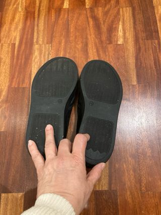 Slip on  Massimo Dutti Negros Pelo