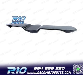 ALERON SPOILER MINI COOPER F55 F56 JCW LOOK 13- NEGRO BRILL