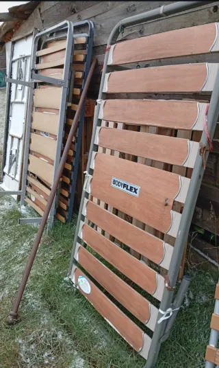 Somier metálico y de madera