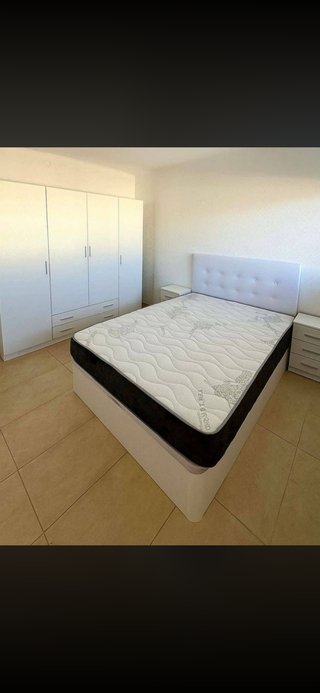 Conjunto Muebles Habitación: Armario, Cama y Mesit