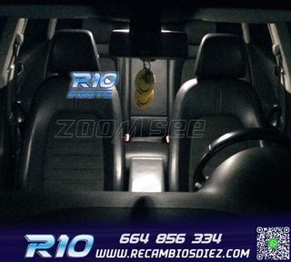 KIT 15 BOMBILLAS LED INTERIOR PARA SEAT LEON 1 M 1 99-06