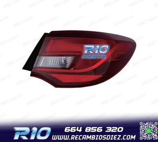 PILOTO DCH OPEL ASTRA J SEDÁN 12- BLANCO ROJO