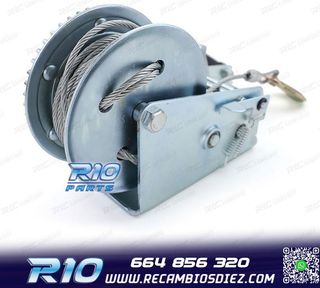 CABRESTANTE PROFESIONAL 1500KG Y 10 METROS