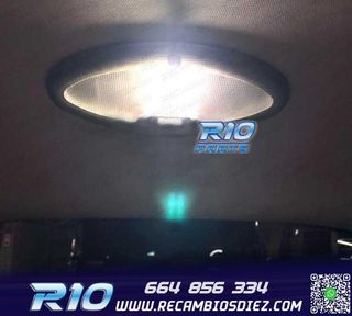 KIT 9 BOMBILLAS LED INTERIOR PARA ALFA ROMEO 147 00-10
