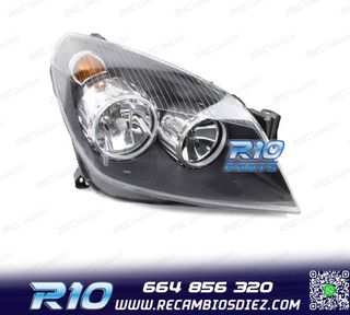 FARO DCH PARA OPEL ASTRA H FONDO NEGRO 04-11