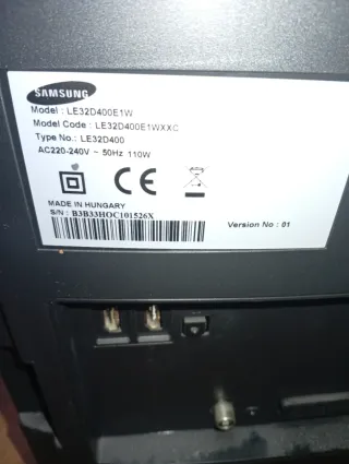 Televisor Samsung 32 pulgadas ¡Para reparar!