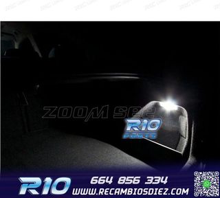 KIT 10 BOMBILLAS LED INTERIOR ACCESORIOS DE ASIENTO PARA SEA