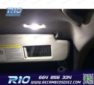 KIT 10 BOMBILLAS LED INTERIOR ACCESORIOS DE ASIENTO PARA SEA