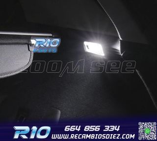 KIT 14 BOMBILLAS LED INTERIOR PARA FIAT STILO 192 01-07