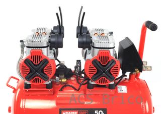 Compresor de Aire Silencioso con LCD 50L - 4 Hp - 09349 - Mader