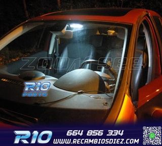 KIT 15 BOMBILLAS LED INTERIOR PARA RENAULT CLIO III MK3 GRAN