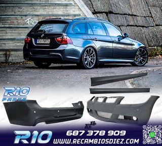 KIT CARROCERIA BMW E91 05-08 LOOK M PDC SRA