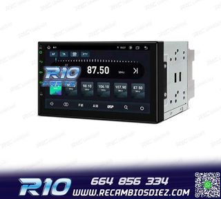 RADIO GPS ANDROID 12 HD TACTIL BLUETOOTH USB SD