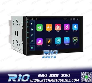 RADIO GPS ANDROID 12 HD TACTIL BLUETOOTH USB SD