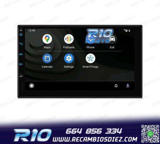 RADIO GPS ANDROID 12 HD TACTIL BLUETOOTH USB SD