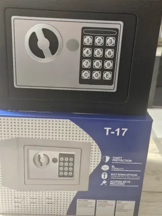 Caja Fuerte T-17 con Teclado Digital