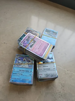 500 Cartas Pokémon Sin Repetir lote