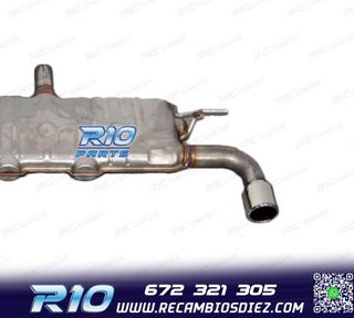 SILENCIOSO ESCAPE PARA VOLKSWAGEN VW GOLF 7 13-17 LOOK GTI