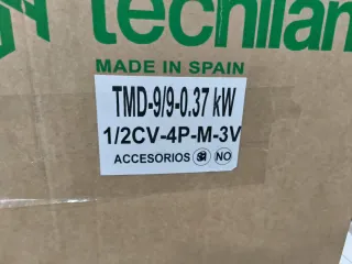 Extractor Caracola 9/9 1/2 CV Tecnic