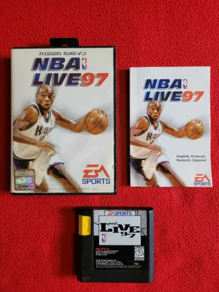 Mega Drive NBA Live 97