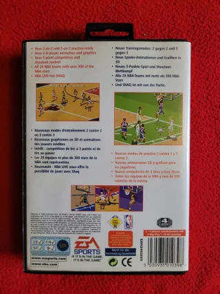 Mega Drive NBA Live 97