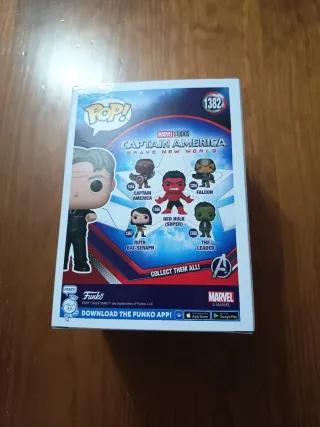 Funko Pop Captain America Thaddeus Ross 1382