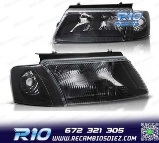 FAROS VOLKSWAGEN VW PASSAT B5 3B 96-00 NEGRO