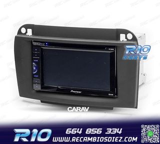 MARCO NEGRO RADIO 2-DIN MERCEDES W220 CLASE S