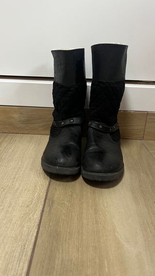 Botas negras mujer invierno forradas