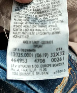 Levis Engineered 0001 Jeans 32x32