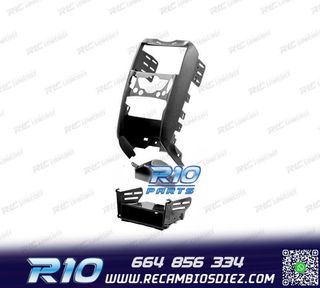 MARCO NEGRO RADIO 1-DIN Y 2-DIN PARA MINI HATCH II CABRIO II