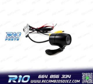 CÁMARA DE APARCAMIENTO UNIVERSAL CON SOPORTE MATRÍCULA