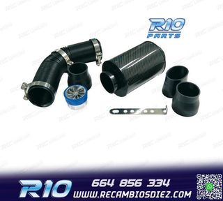 ADMISION UNIVERSAL CARBONO + TURBINA AUMENTO POTENCIA