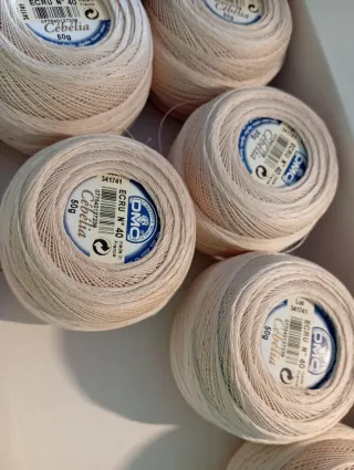 Lote ovillos calidad Fincrochet, DMC (preguntar?