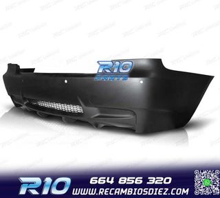 PARAGOLPES TRASERO BMW E92 E93 06-14 LOOK M3 PDC