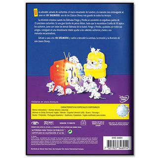 101 DÁLMATAS (Animación, Disney)