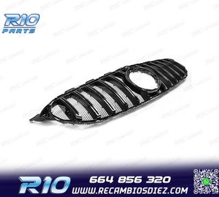 PARRILLA MERCEDES W205 18-21 LOOK SPORT NEGRO BRILLO