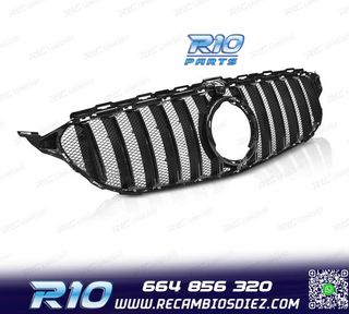 PARRILLA MERCEDES W205 18-21 LOOK SPORT NEGRO BRILLO