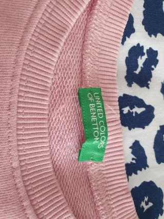 Lote 2 sudaderas niña Benetton, talla 8-10