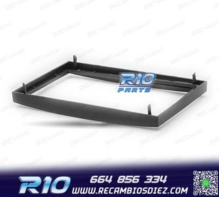 MARCO NEGRO RADIO 2-DIN PARA CITROEN C2 C3 BERLINGO JUMPY FI