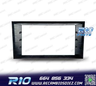 MARCO NEGRO RADIO 2-DIN PARA FORD MONDEO