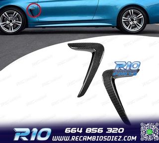 REJILLAS ENTRADAS LATERALES BMW F32 F33 F36 CARBONO