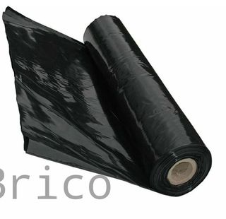 Plástico Negro Agricultura Obra G700 - 1/4 - 4X100 Metros