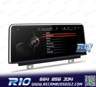 RADIO GPS ANDROID 14 BMW SERIE 3 SERIE 4 10,25"
