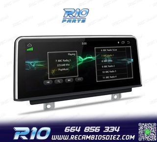RADIO GPS ANDROID 14 BMW SERIE 3 SERIE 4 10,25"