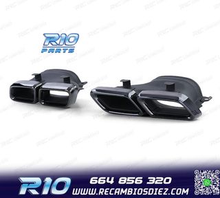 COLAS ESCAPE MERCEDES CLASE C W205 14-18 LOOK C63 AMG