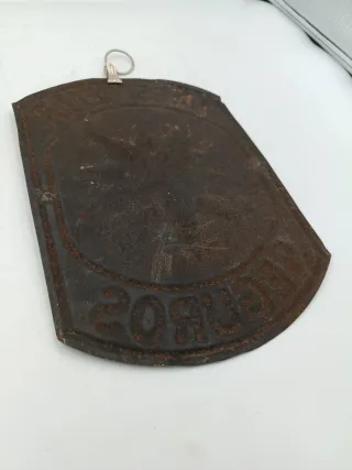 ANTIGUA PLACA LA ESTRELLA SEGUROS