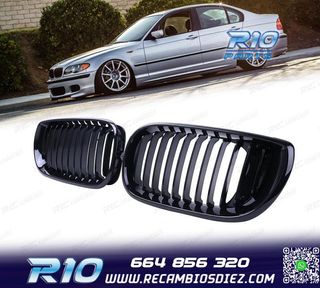 PARRILLA BMW E46 BERLINA TOURING 01-05 NEGRO BRILLO