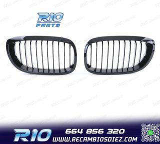 PARRILLAS BMW E46 COUPE CABRIO 03-06 NEGRO BRILLO