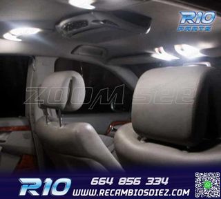 KIT 23 BOMBILLAS LED INTERIOR MERCEDES E CLASE W212 SEDAN CO